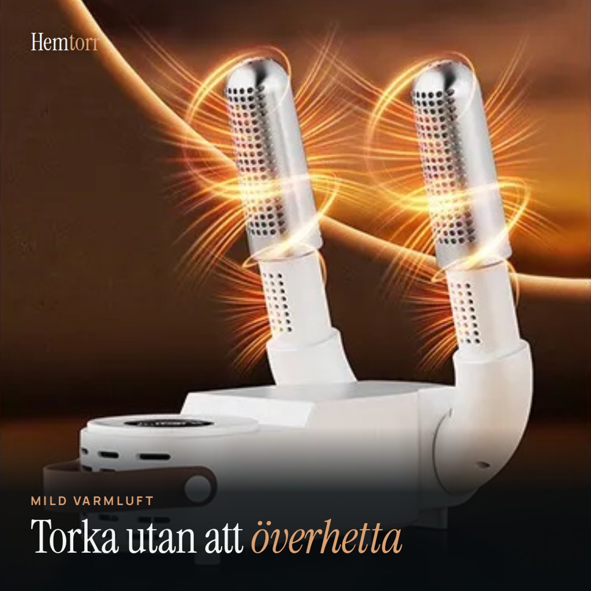 Hemtorr Skotorkare med timer