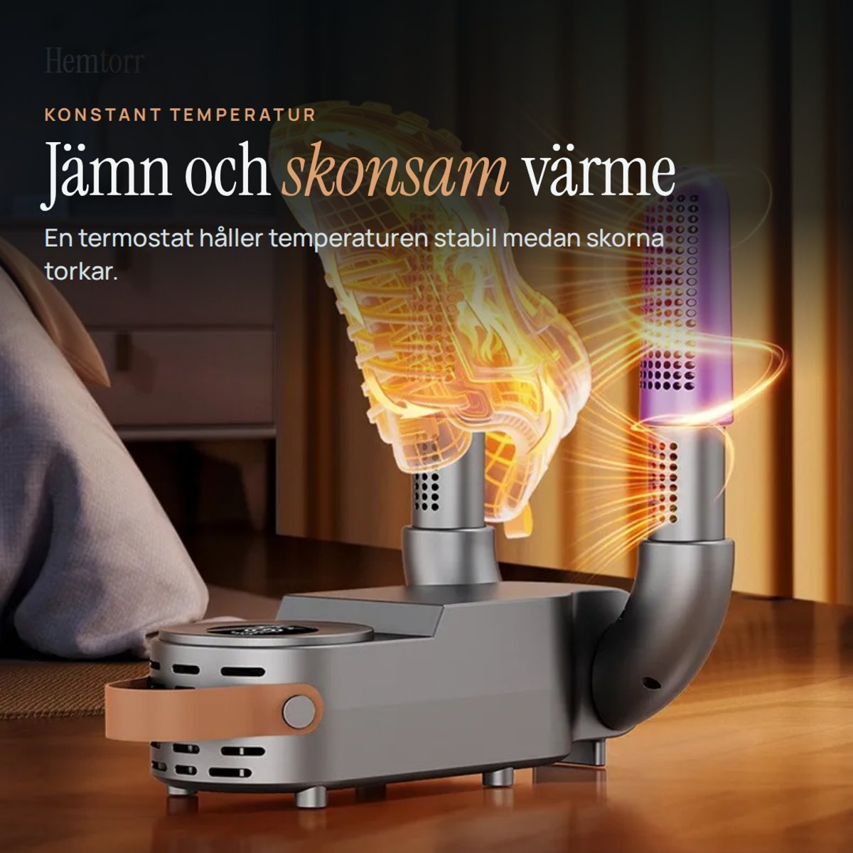 Hemtorr Skotorkare med timer