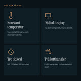 Hemtorr Skotorkare med timer